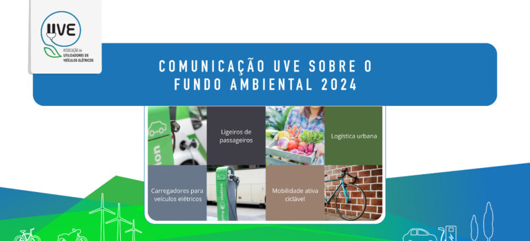 Comunicação UVE sobre o Fundo Ambiental 2024