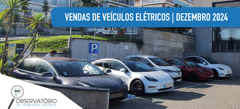 Dezembro de 2024 encerra com mais um recorde de vendas mensais e, pela 1ª vez, foram registados mais de 10.000 veículos elétricos num só mês em Portugal!